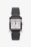 Hermès Stainless Steel Black Epsom Leather Mini model Heure H Watch 21 mm