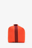 Hermès Orange Canvas Large Bride-A-Brac Pouch