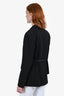 Camila Coelho Black Single Breasted Blazer Size S