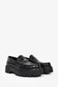Celine Black Leather Triomphe Chunky Loafers Size 42 Mens