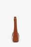 Givenchy Brown Crocodile Embossed Cut-Out Tote Shoulder Bag