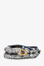 Christian Dior 2022 Embroidered Saddle Bag
