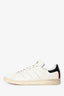 Stella McCartney x Adidas White/Red/Blue Leather Star Sneakers Size 6.5
