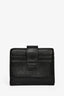 Prada Black Leather Logo Card Holder