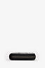 Salvatore Ferragamo Black Croc Embossed Zip Card Holder