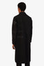 Burberry Black Horseferry Print Gabardine Car Coat Size 44 Mens