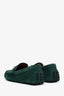 Gucci Green Suede Horsebit Loafers Size 8 Mens