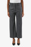 Brunello Cucinelli Grey Wool Trousers Size 2
