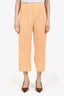 Pleats Please Issey Miyake Orange Wide Leg Pants Size 3