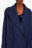Scanlan Theodore Blue Virgin Wool Peacoat Size 6
