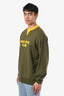 Miu Miu 2023 Green/Yellow Cotton Crewneck Top Size S Men's