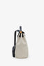 Hermès Black/Beige Canvas Leather Herbag 31