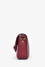 Gucci Burgundy Leather Horsebit 1955 Mini Arabella Bag