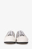 Christian Dior Stone Grey Oblique Embroidered Cotton 'Walk'n'Dior' Platform Sneakers