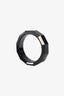 David Yurman Black Titanium 'Faceted' Band Ring Size 10