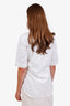 Thom Browne White Short Sleeve Button-Down Shirt Size 1