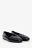 Hermès Black Patent Leather 'Nice' Flats Size 38.5