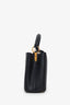 Louis Vuitton 2017 Black Taurillon Leather Capucines BB Top Handle Bag with Strap
