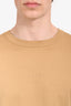Gucci Camel Cotton Short Sleeve T-Shirt Size L Mens