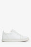 Christian Louboutin White Leather Louis Junior Sneakers Size 42 Mens