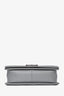 Pre-loved Chanel™ 2014 Grey Quilted Lambskin Medium Boy Bag