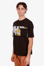 Hermès Black Cotton Pattern T-Shirt Size L Mens