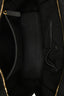 Alexander McQueen Black Leather Padlock Zip Tote Bag