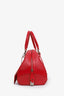 Louis Vuitton Rouge Epi Leather Montaigne PM Bag with Coin Pouch