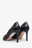 Prada Black Patent Leather Pointed Toe Pumps Size 36