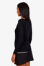 Gucci Black Layered Boat Neck Long Sleeve Shirt Size S