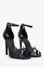 Hermès Black Leather Joy 105 Sandal Size 39.5