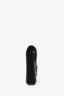 Gucci Black Calfskin Matelasse GG Marmont Wallet on Chain
