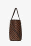 Louis Vuitton Brown Damier Ebene Neverfull MM with Pouch