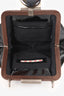 Marni Black Patent Leather Clutch with Acrylic Chain Handle