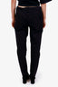 Isabel Marant Black Distressed Straight Leg Jeans Size 42
