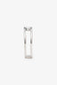 Gucci Sterling Silver Narrow GG Open Band Ring Size 9