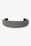 Miu Miu Black/White Plaid Headband