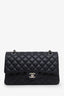 Pre-loved Chanel™ 2019 Black Quilted Lambskin Classic Medium Double Flap