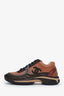 Pre-loved Chanel™ Brown Mesh Interlocking CC Logo Sneakers Size 39.5