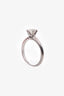 Tiffany & Co. Platinum Diamond Engagement Ring Size 5.5-6