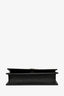 Prada Black Saffiano Leather Card Holder with Shoulder Strap
