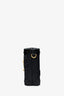 Louis Vuitton Black Epi Leather Petite Malle Clutch with Strap GHW
