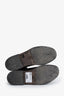Brunello Cucinelli Brown Leather Combat Boot Size 39