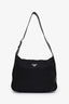 Prada Black Nylon Hobo Shoulder Bag