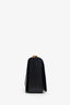 Versace Black Calfskin Medallion Tribute Shoulder Bag