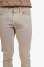 Loro Piana Brown Cotton Straight-Leg Jeans Size 33 Mens