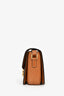 Celine Brown Leather 'Triomphe' Teen Crossbody Bag