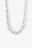 Tiffany & Co. Sterling Silver Hardwear Graduated Link Necklace 22"