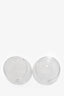 Tiffany & Co. Crystal Stemless Wine Glasses Set of 2