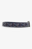 Goyard Navy Goyardine Belt Size 95